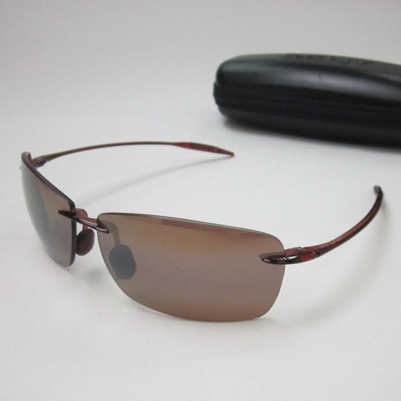 Authentic MAUI JIM 423-26 Lighthouse Root Beer Temples